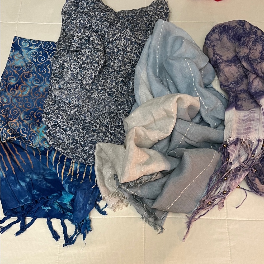 Elegant Multicolor Scarf Collection